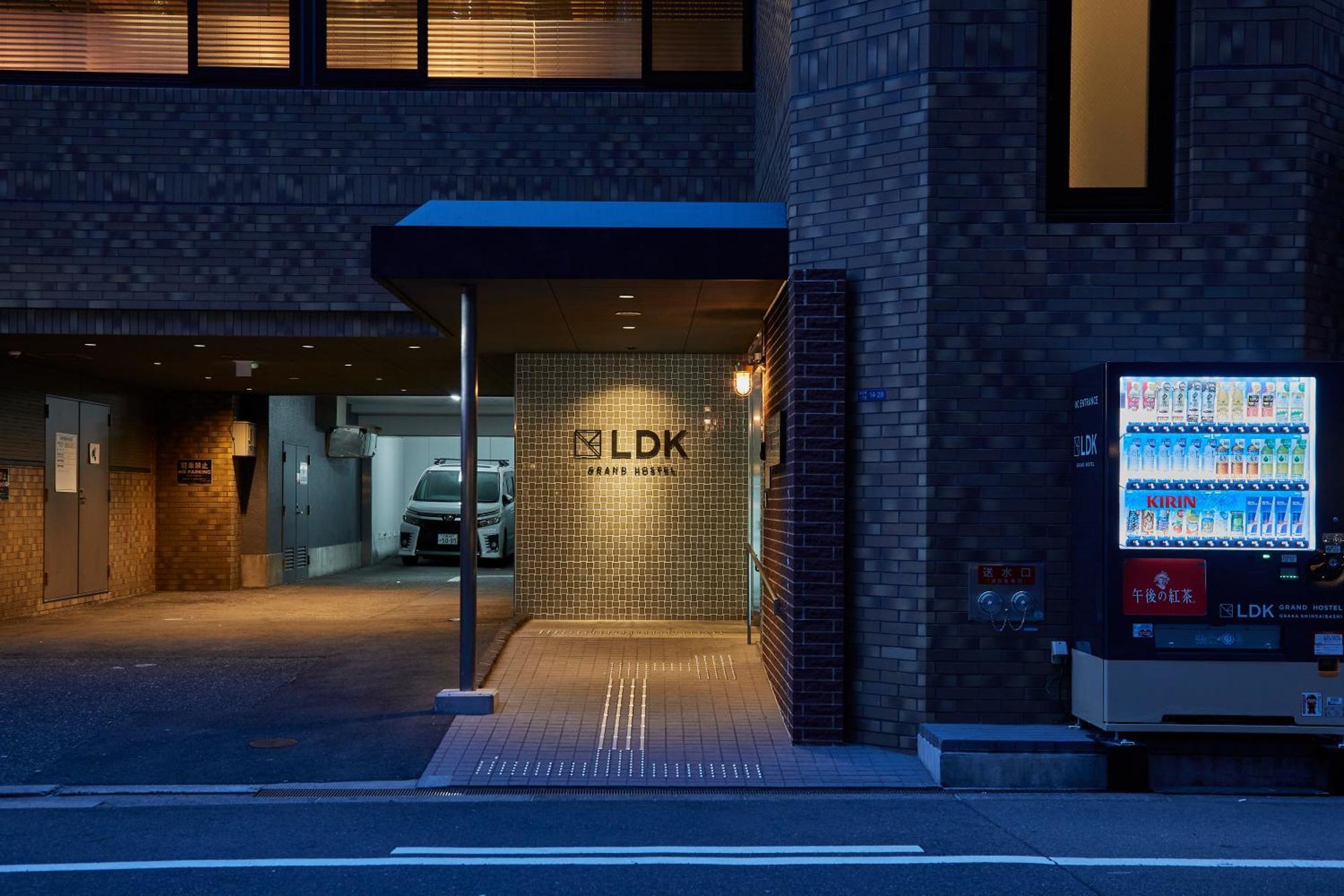 Grand Hostel Ldk Osaka Shinsaibashi - Former The Stay Osaka Shinsaibashi Exteriér fotografie
