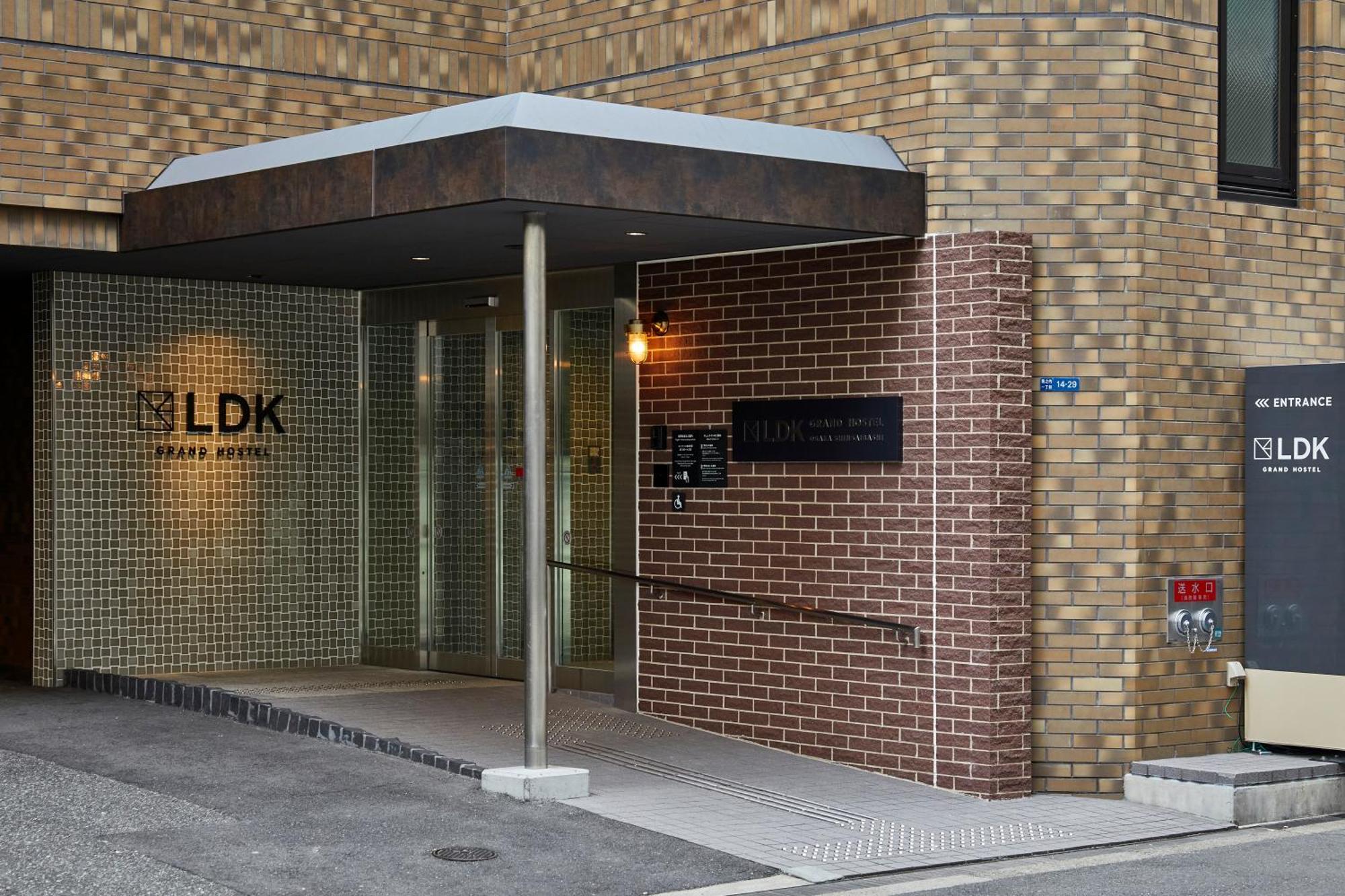 Grand Hostel Ldk Osaka Shinsaibashi - Former The Stay Osaka Shinsaibashi Exteriér fotografie